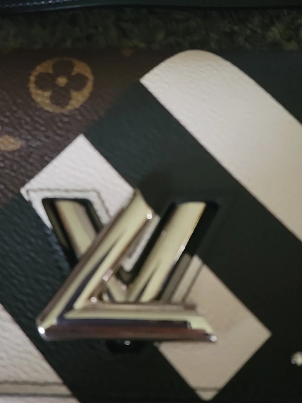 Louis Vuitton Limited Edition Twist Walket On Chain Crossbody Bag